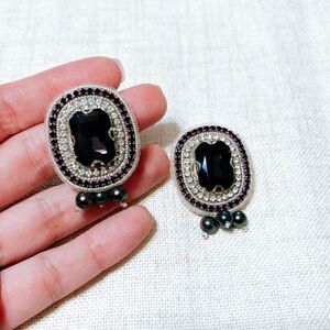 luxury diamond earrings P6
